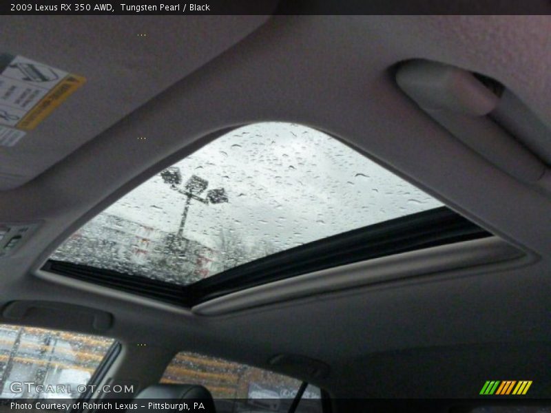 Tungsten Pearl / Black 2009 Lexus RX 350 AWD