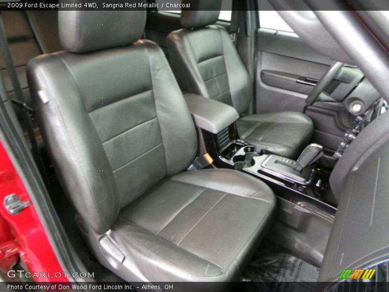 Sangria Red Metallic / Charcoal 2009 Ford Escape Limited 4WD