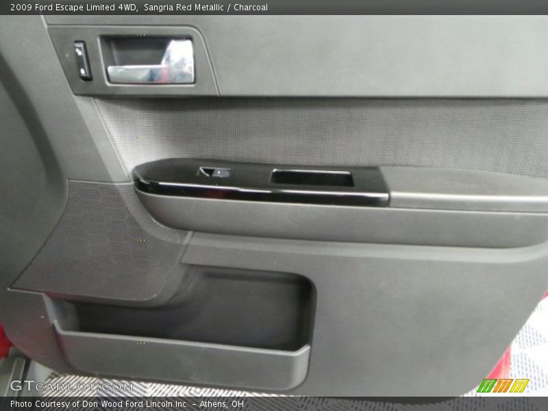 Sangria Red Metallic / Charcoal 2009 Ford Escape Limited 4WD