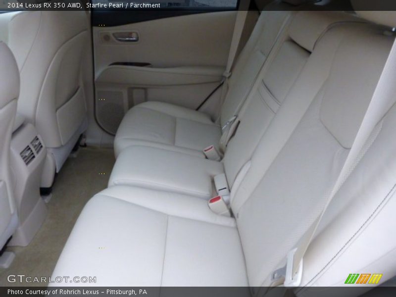 Starfire Pearl / Parchment 2014 Lexus RX 350 AWD