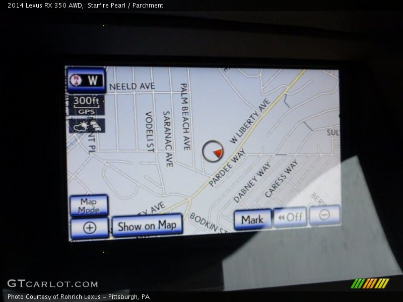 Starfire Pearl / Parchment 2014 Lexus RX 350 AWD