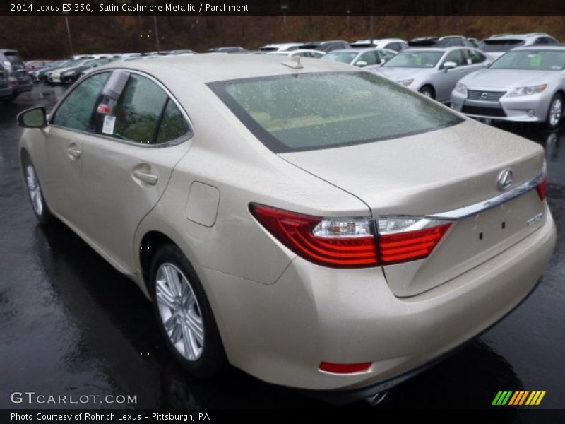Satin Cashmere Metallic / Parchment 2014 Lexus ES 350