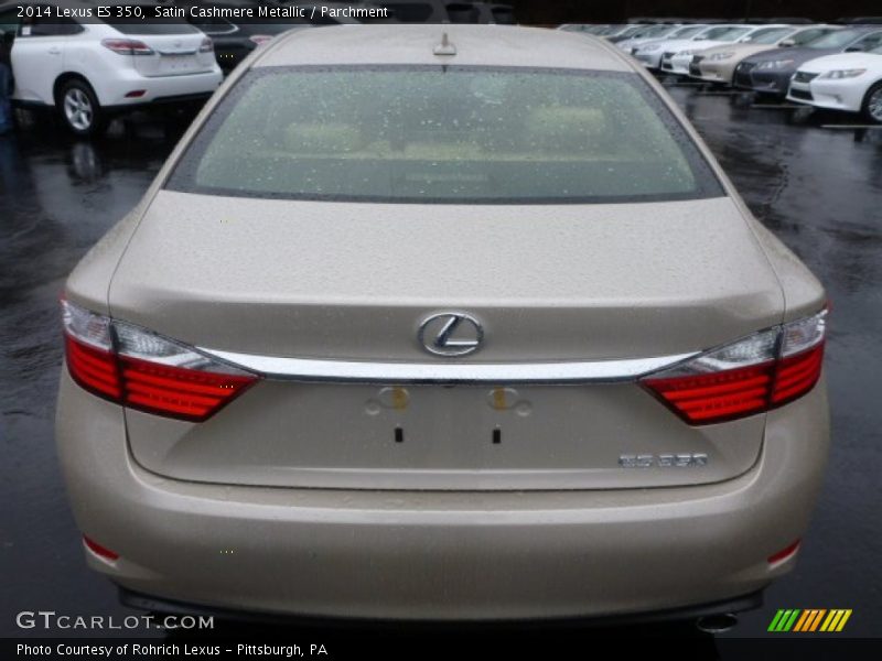 Satin Cashmere Metallic / Parchment 2014 Lexus ES 350