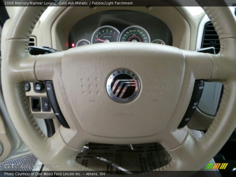 Gold Ash Metallic / Pebble/Light Parchment 2006 Mercury Mariner Luxury