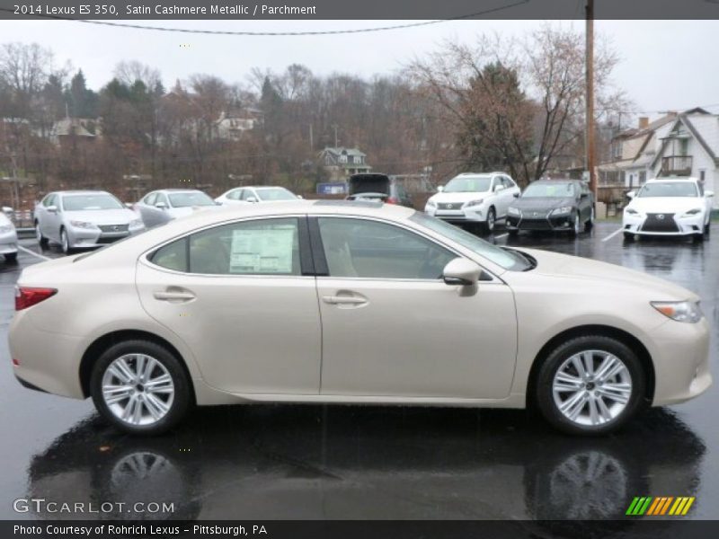 Satin Cashmere Metallic / Parchment 2014 Lexus ES 350