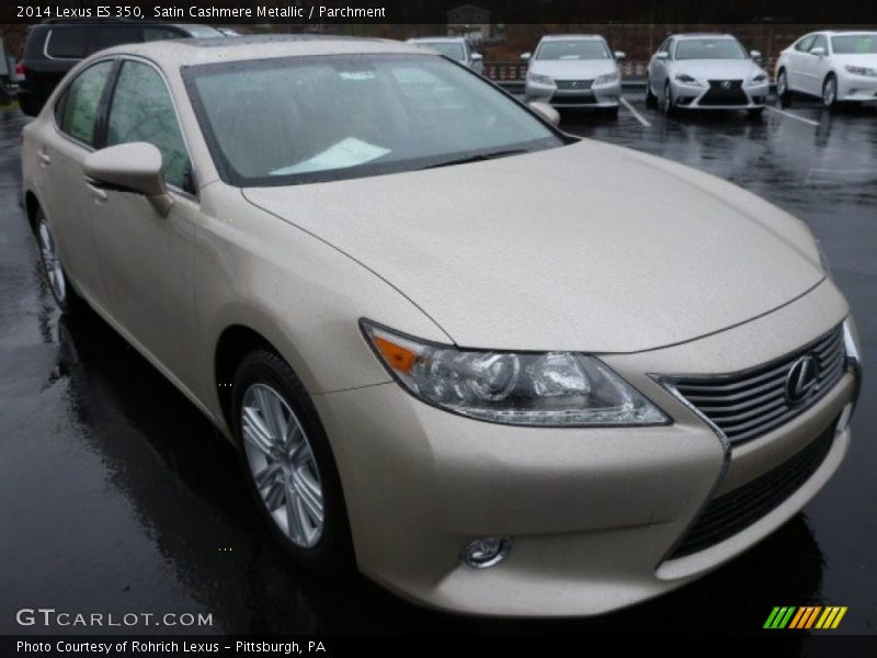 Satin Cashmere Metallic / Parchment 2014 Lexus ES 350