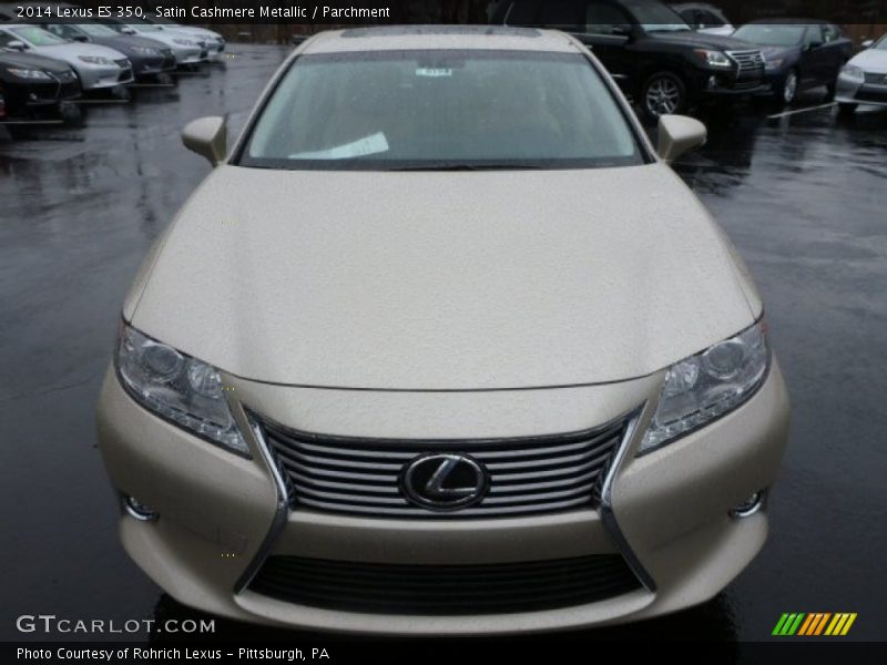 Satin Cashmere Metallic / Parchment 2014 Lexus ES 350