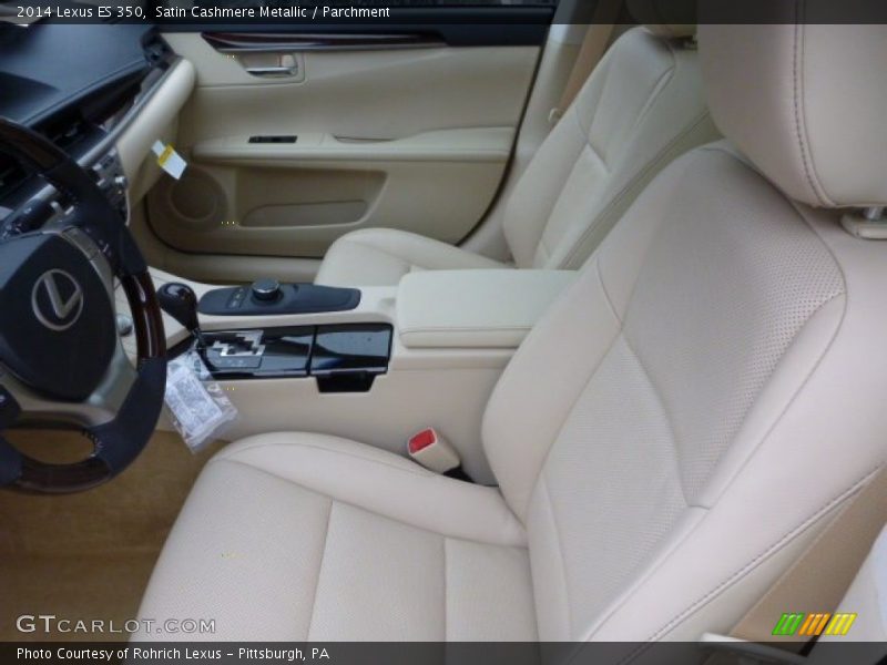 Satin Cashmere Metallic / Parchment 2014 Lexus ES 350