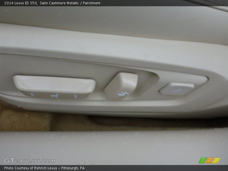 Satin Cashmere Metallic / Parchment 2014 Lexus ES 350