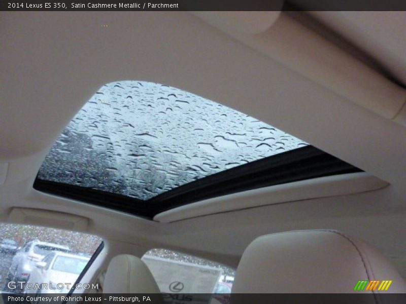 Satin Cashmere Metallic / Parchment 2014 Lexus ES 350