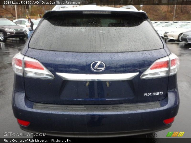 Deep Sea Mica / Parchment 2014 Lexus RX 350 AWD