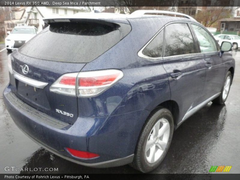 Deep Sea Mica / Parchment 2014 Lexus RX 350 AWD