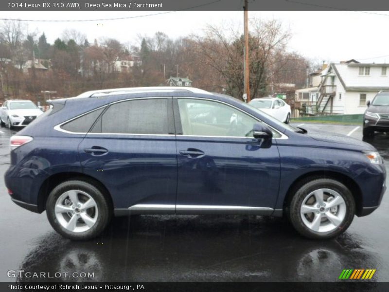 Deep Sea Mica / Parchment 2014 Lexus RX 350 AWD
