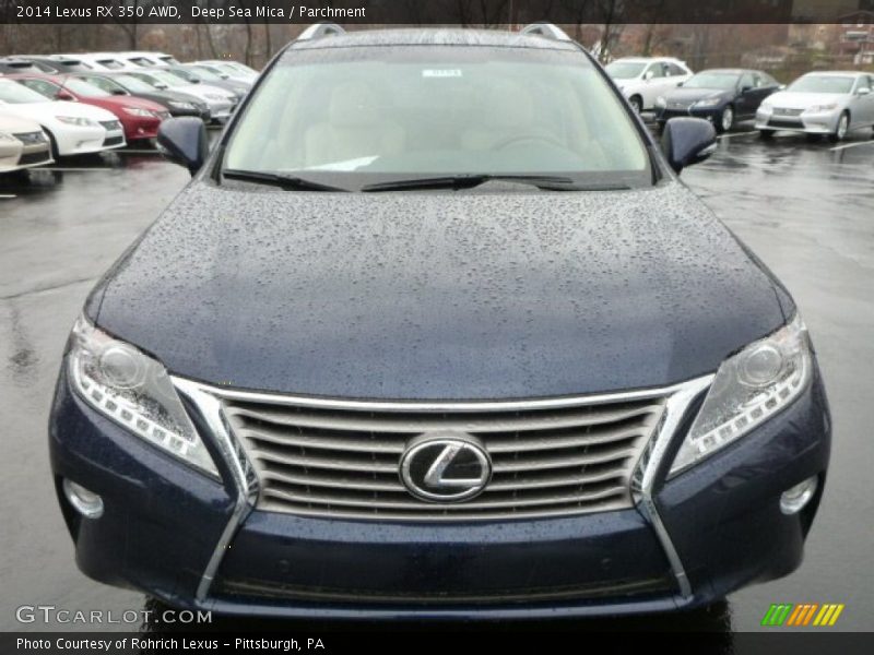 Deep Sea Mica / Parchment 2014 Lexus RX 350 AWD