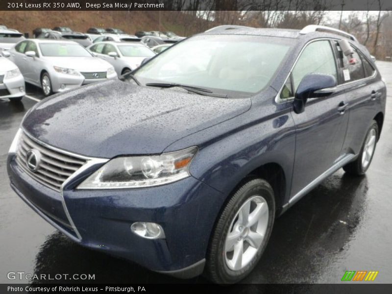 Deep Sea Mica / Parchment 2014 Lexus RX 350 AWD