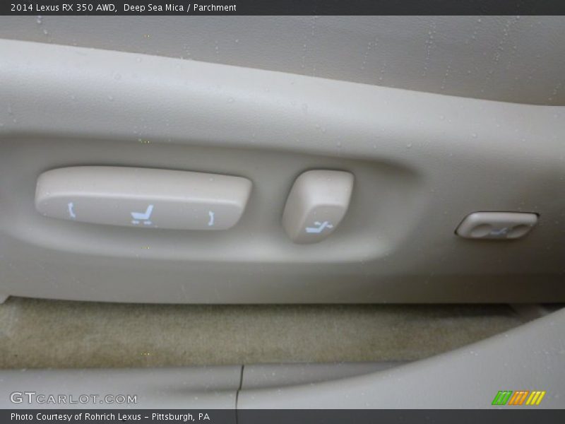Deep Sea Mica / Parchment 2014 Lexus RX 350 AWD
