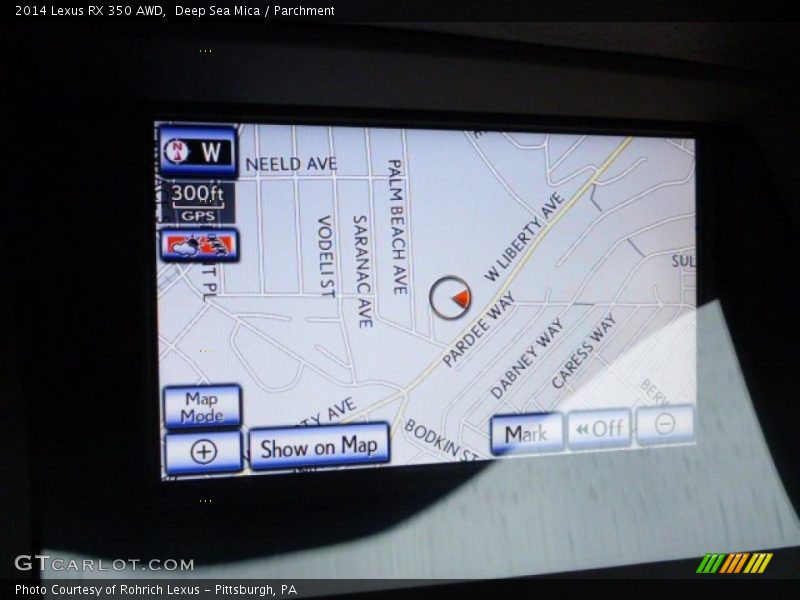 Deep Sea Mica / Parchment 2014 Lexus RX 350 AWD