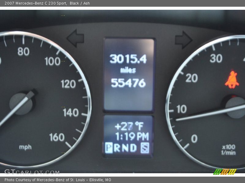 Black / Ash 2007 Mercedes-Benz C 230 Sport