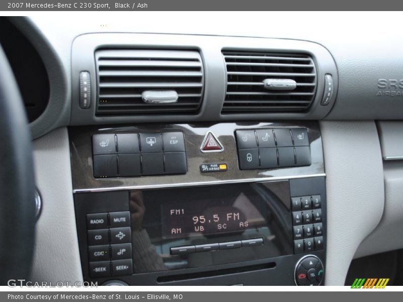 Black / Ash 2007 Mercedes-Benz C 230 Sport