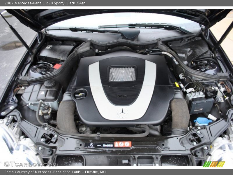 Black / Ash 2007 Mercedes-Benz C 230 Sport
