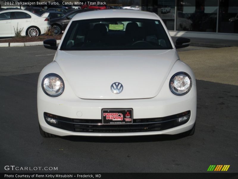 Candy White / Titan Black 2012 Volkswagen Beetle Turbo