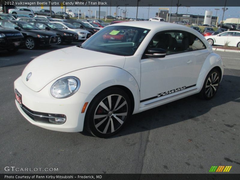 Candy White / Titan Black 2012 Volkswagen Beetle Turbo