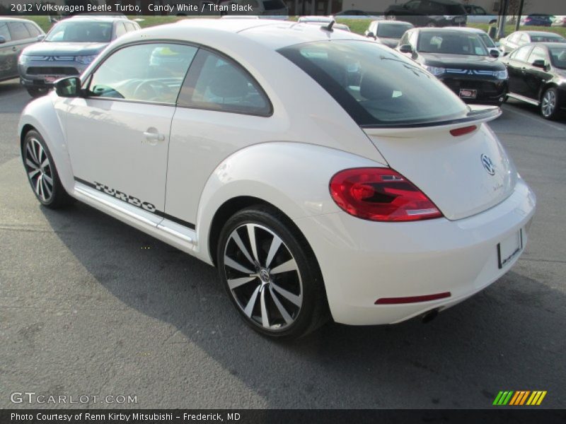 Candy White / Titan Black 2012 Volkswagen Beetle Turbo