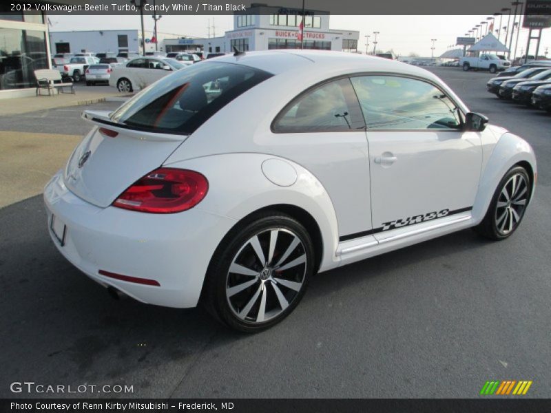Candy White / Titan Black 2012 Volkswagen Beetle Turbo