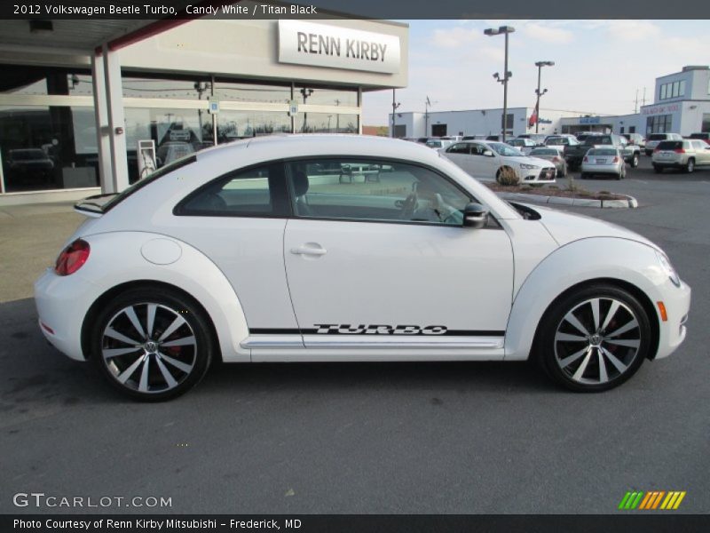 Candy White / Titan Black 2012 Volkswagen Beetle Turbo