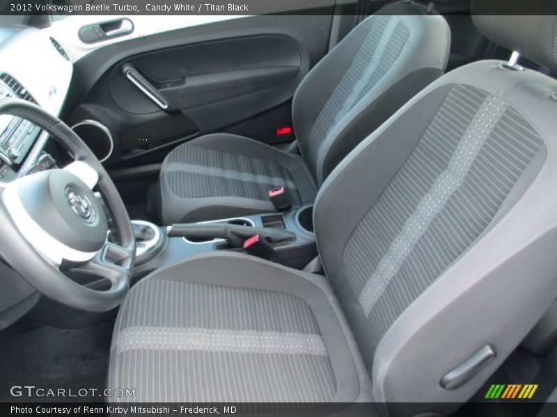 Candy White / Titan Black 2012 Volkswagen Beetle Turbo