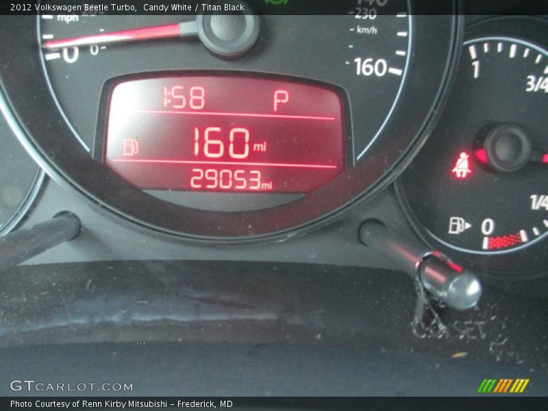 Candy White / Titan Black 2012 Volkswagen Beetle Turbo