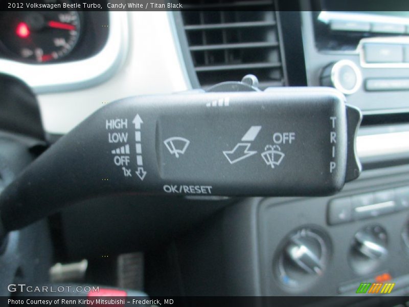 Candy White / Titan Black 2012 Volkswagen Beetle Turbo