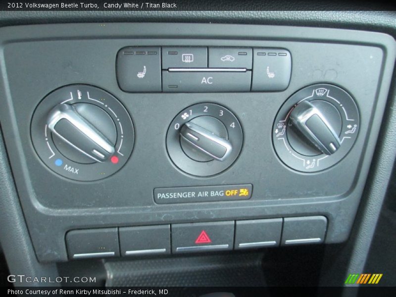 Candy White / Titan Black 2012 Volkswagen Beetle Turbo