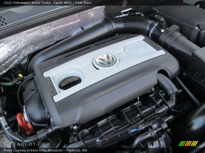 Candy White / Titan Black 2012 Volkswagen Beetle Turbo