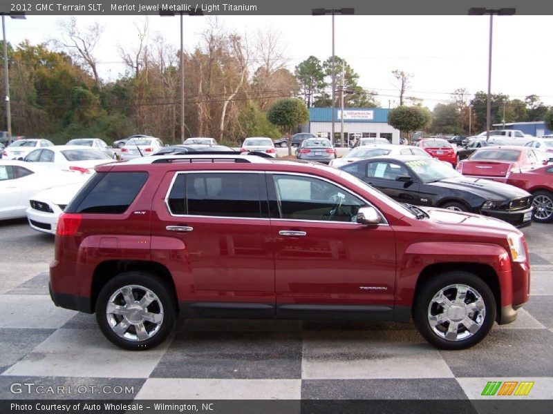 Merlot Jewel Metallic / Light Titanium 2012 GMC Terrain SLT
