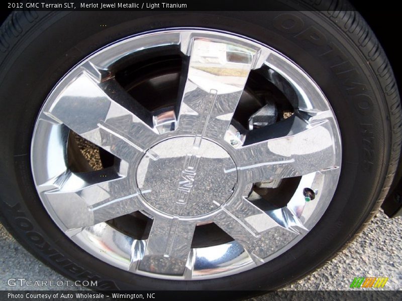 Merlot Jewel Metallic / Light Titanium 2012 GMC Terrain SLT