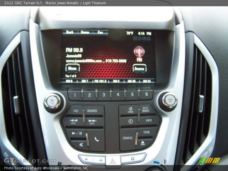 Merlot Jewel Metallic / Light Titanium 2012 GMC Terrain SLT