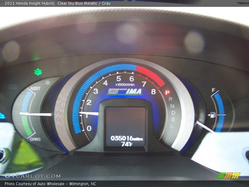  2011 Insight Hybrid Hybrid Gauges