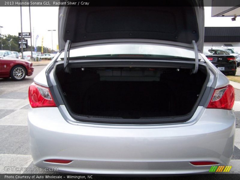 Radiant Silver / Gray 2013 Hyundai Sonata GLS