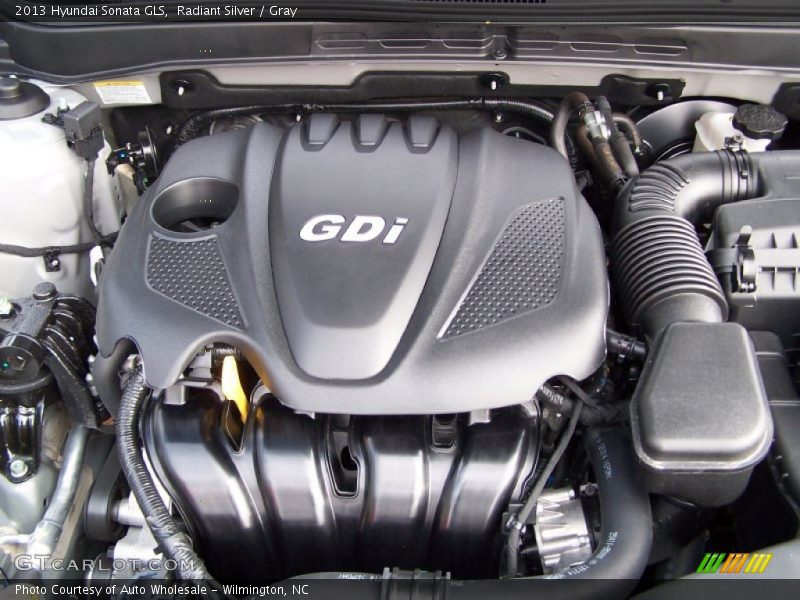Radiant Silver / Gray 2013 Hyundai Sonata GLS