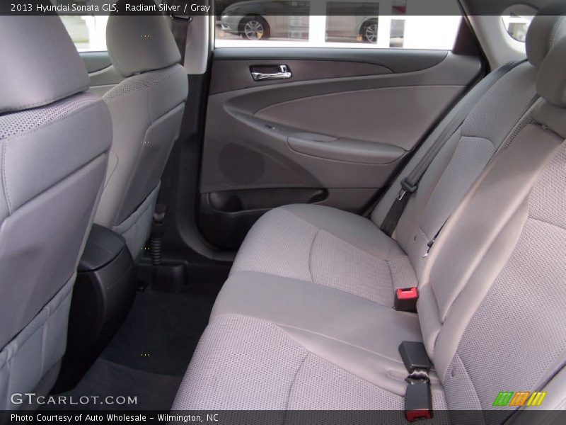 Radiant Silver / Gray 2013 Hyundai Sonata GLS