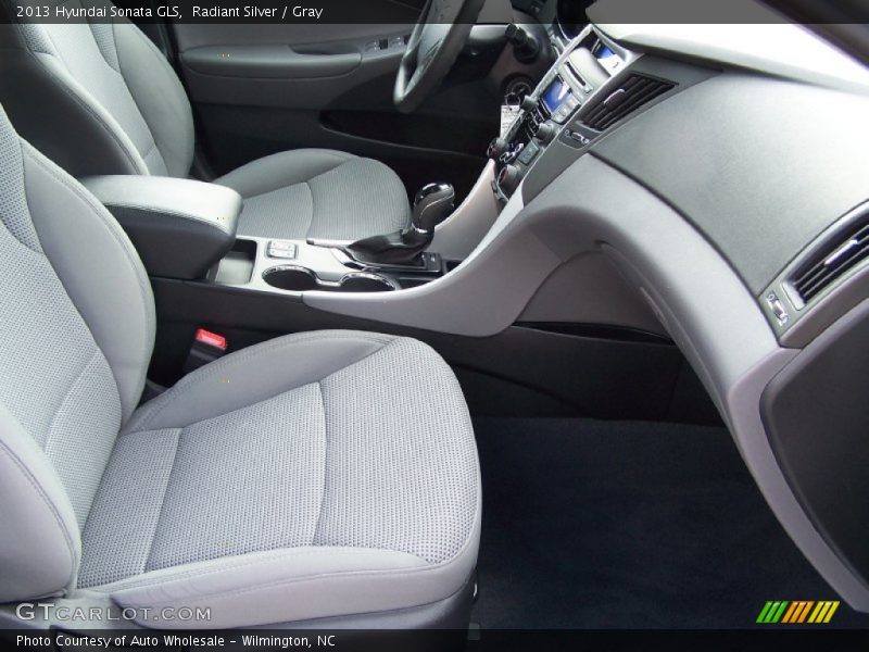 Radiant Silver / Gray 2013 Hyundai Sonata GLS