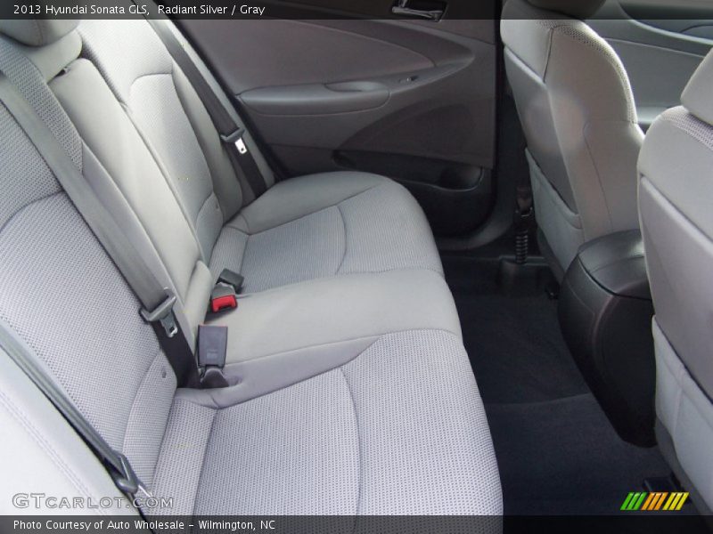 Radiant Silver / Gray 2013 Hyundai Sonata GLS