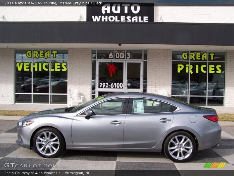 Meteor Gray Mica / Black 2014 Mazda MAZDA6 Touring