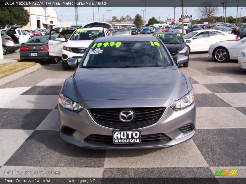 Meteor Gray Mica / Black 2014 Mazda MAZDA6 Touring