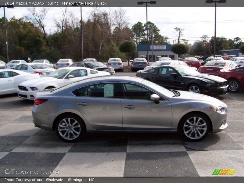 Meteor Gray Mica / Black 2014 Mazda MAZDA6 Touring