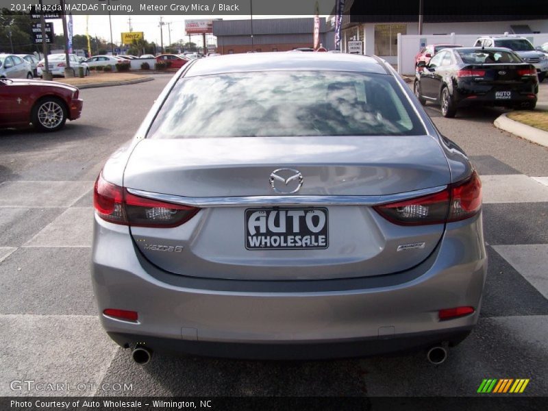 Meteor Gray Mica / Black 2014 Mazda MAZDA6 Touring