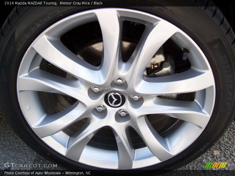 Meteor Gray Mica / Black 2014 Mazda MAZDA6 Touring