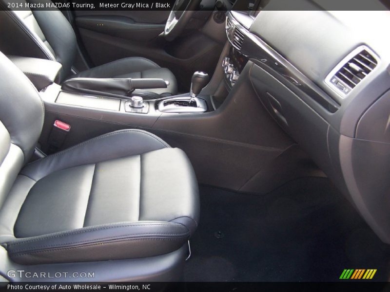 Meteor Gray Mica / Black 2014 Mazda MAZDA6 Touring