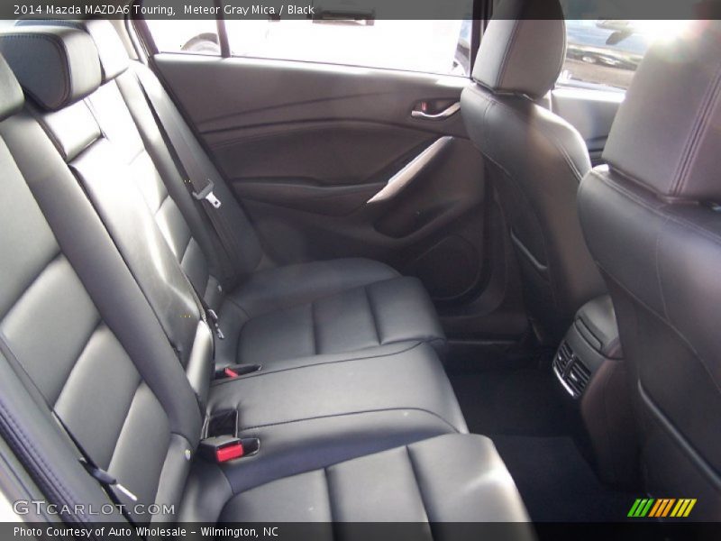 Meteor Gray Mica / Black 2014 Mazda MAZDA6 Touring